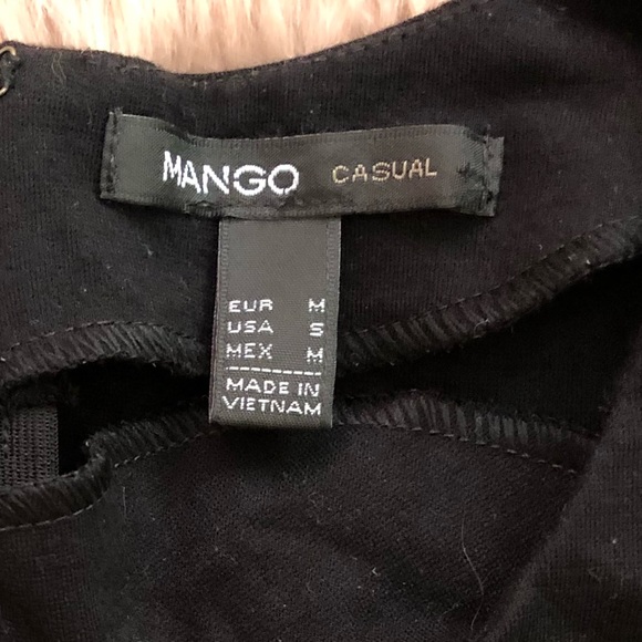 Mango Flattering black dress - Picture 6 of 7